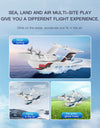 KF603 RC Glider 2.4G Radio Control Aircraft Sea And Air RC Plane EPP Foam Water Land Flying Airplane Toys