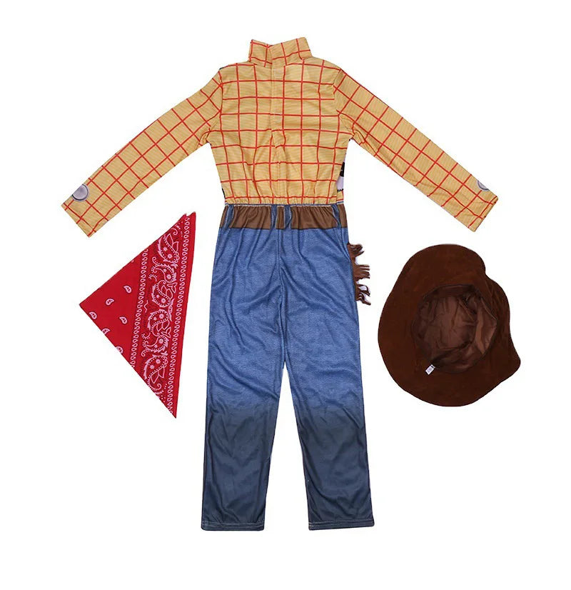 Cowboy Woody Toy Story Children's Cos Cartoon Character Animation Character Halloween Costume Anime Cosplay