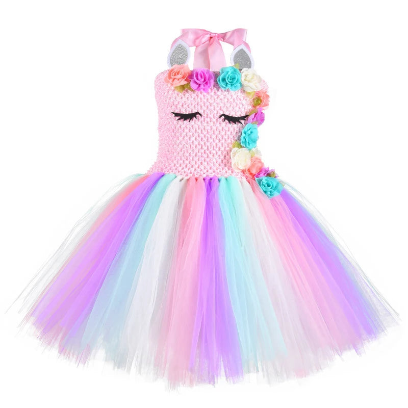 Animal Cosplay Tutu Dress with Accessories Party Costume