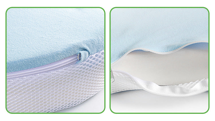 Multifunctional leg clamp pillow soft slow rebound memory cotton sleep pad foot pillow to maintain leg knee and hip curves