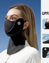 Women's Anti-UV Sunscreen Face Mask Scarf Breathable Ice Silk Half Face Cover Thin Summer Face Cover Mask