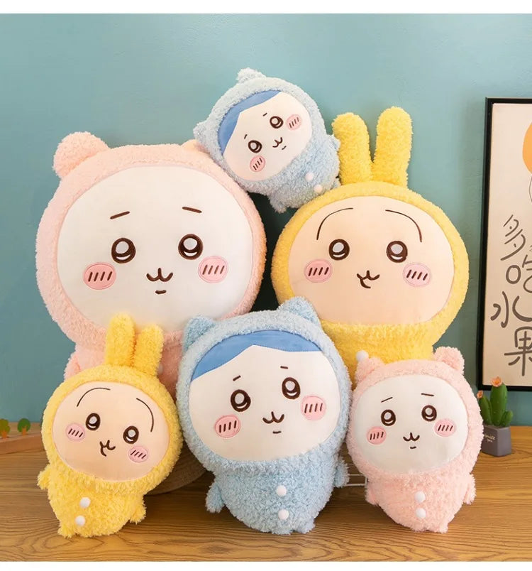 Cute Character Pajama Style Plush Stuffed Doll Toy