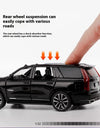 Diecast 1:32 Cadillac Escalade SUV Alloy Model Sound And Light Pull Back Toy Accessories For The Car Birthday Present For Boys
