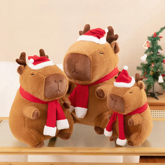Kawaii Capybara Plush Toy 50 cm Soft Stuffed Doll Pillow