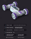 RC Stunt Car With Music Lights Double Remote Control 360° Degree Rotation Off Road Kids Rc Drift Car Toy