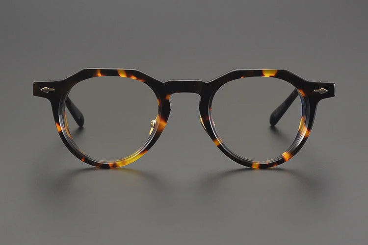 Vintage Oval Acetate Optical Eyeglasses Frame