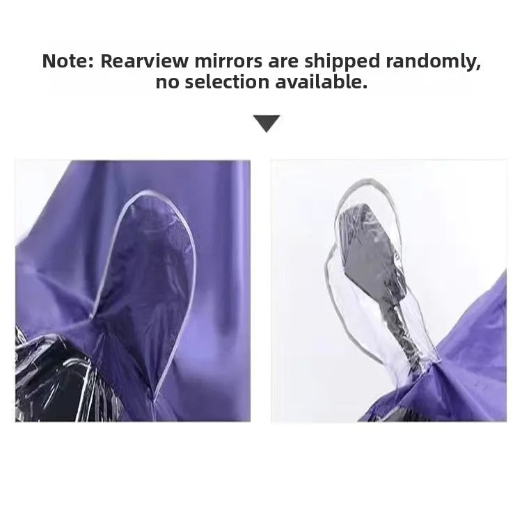 Large Double Person Waterproof Motorcycle Rain Poncho with Foot Coverage