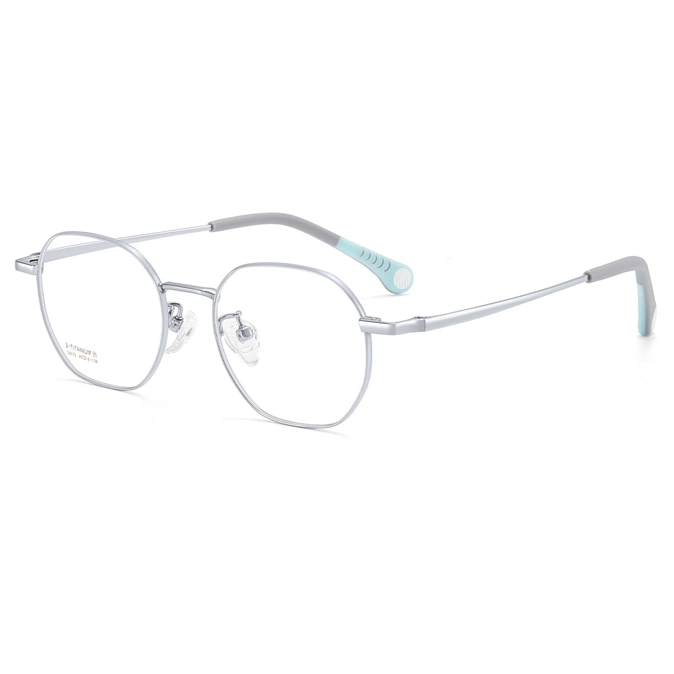 Kids Polygon Pure Titanium Eyeglasses Frame