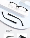 Ultralight and Comfortable Men's and Women's Glasses Frame TR90 Screwless Design Optical Prescription Glasses Frame