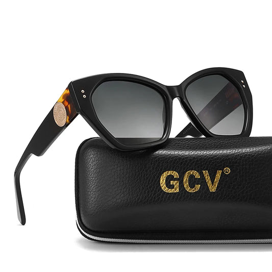 Butterfly Frame Women Polarized Sunglasses Acetate UV400 Fashion Party Eyewear