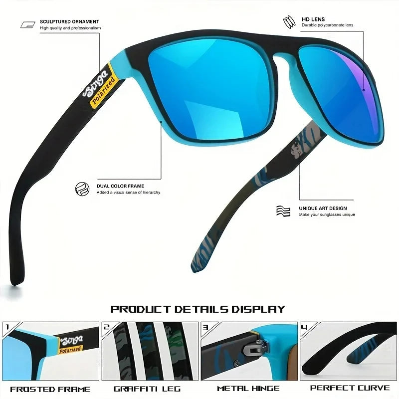 Polarized Cycling Sunglasses UV400 Sports Bike Eyewear