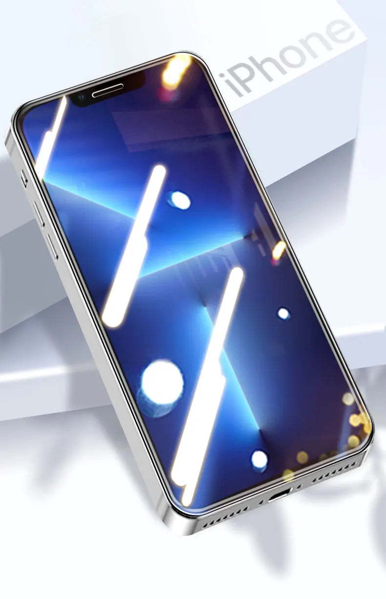 3IN1 Front+Back+Camera Lens Protection Tempered Glass For iPhone 14 13 Pro Max 11 12Mini Transparent Screen Protector Full Cover