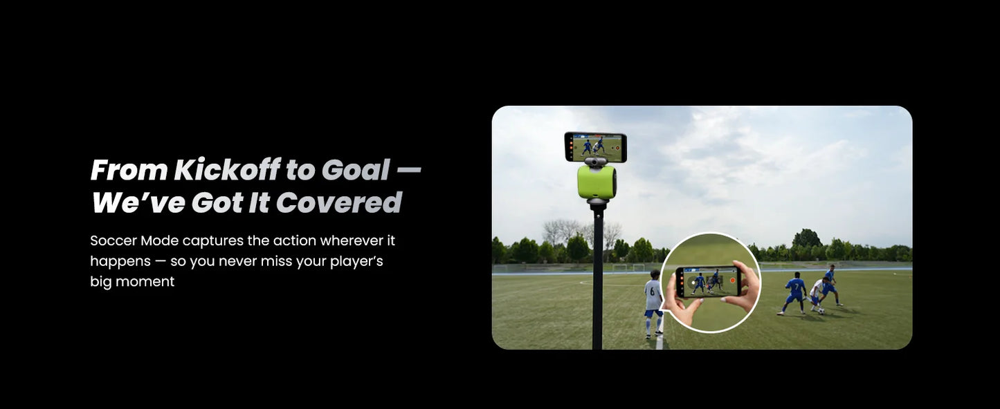 AI Auto Tracking Sports Camera 4K 60FPS Smart Team Sports Recording System