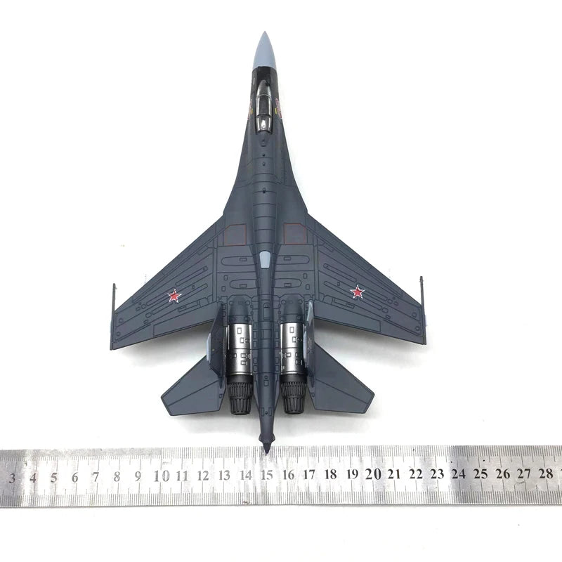 Russian Air Force Su-35 Fighter Aircraft Model