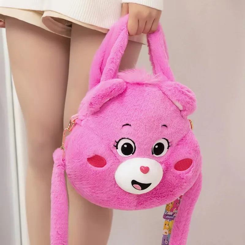 Kawaii Plush Bear Backpack Soft Shoulder Bag