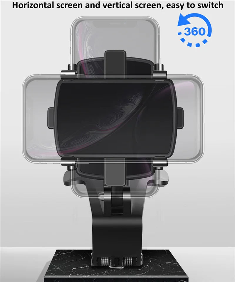 Car Phone Holder Stand Universal Dashboard Car Clip Mount Cell Mobile Phone Support in Car Bracket For iPhone Samsung Xiaomi