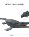 1pc Large Mosasaurus Megalodon Shark Dinosaur Figures Realistic Model Marine Animal Life Toy for Collection Party Favor Kid Gift
