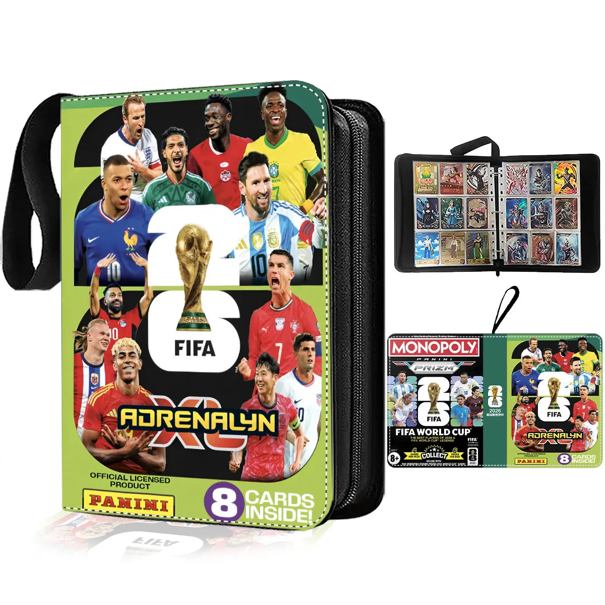 2026 Soccer Trading Card Album Football Card Collection Binder