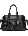 Crossbody Bag Soft Leather Handbag Shoulder Bag Luxury Large Capacity Casual Tote