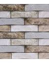 3D Wall Sticker Self-adhesive Faux Stone Wall Panel Peel and Stick Tile Backsplash for Kitchen Bathroom Waterproof Tile Sticker