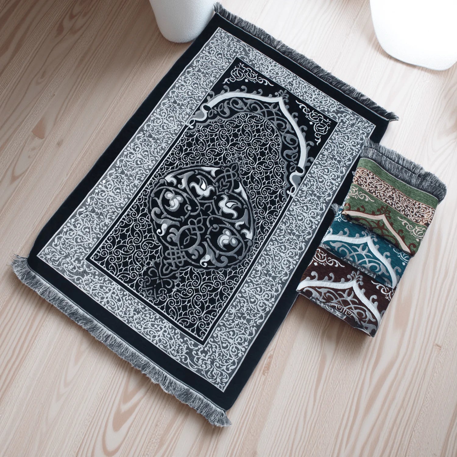 Muslim Prayer Rug Travel Prayer Mat Islamic Gifts for Women Men Portable Prayer Mat Islam Islamic Prayer Rug