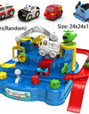 Car Rescue Adventure Rail Track Toy for Kids Racing Brain Educative Interactive Table Game Educational Toys Train Boy Girl Gifts
