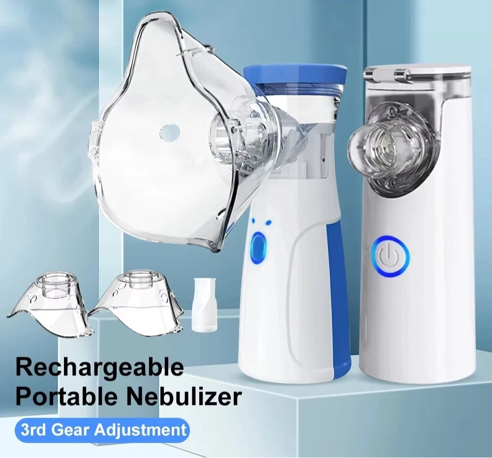 Handheld Portable Autoclean Inhale Nebulizer Mesh Atomizer Silent Inhaler Nebuliser Inhalator for Adult  Nebulizador