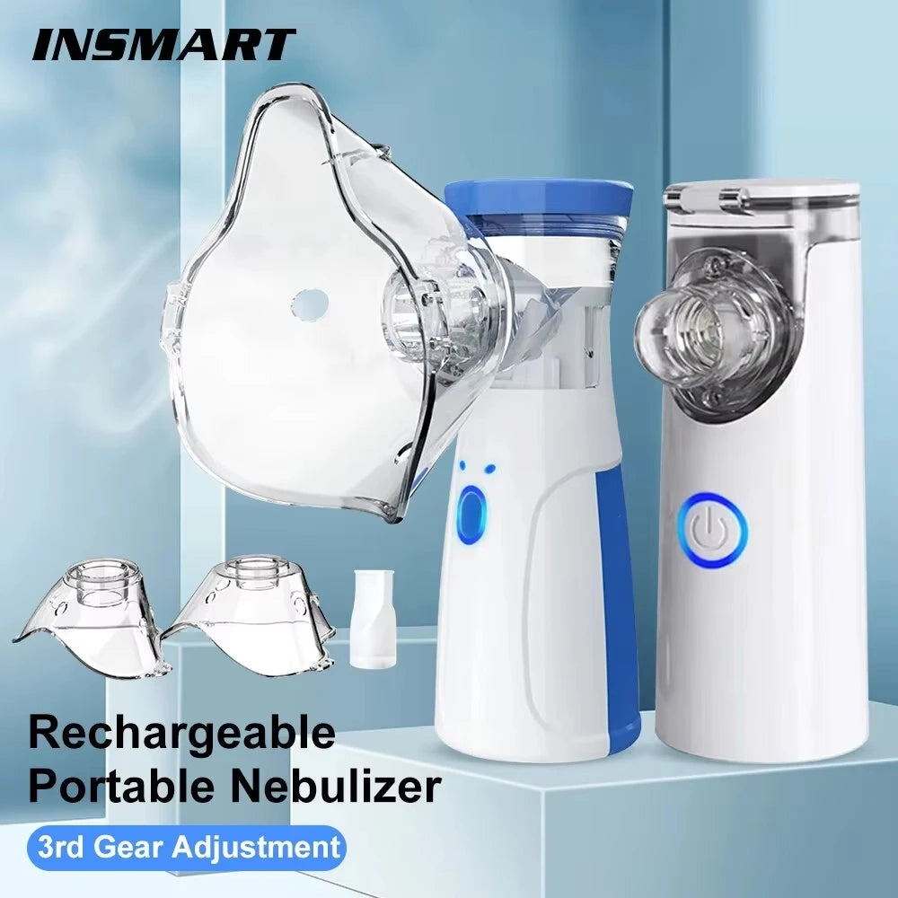 Handheld Portable Autoclean Inhale Nebulizer Mesh Atomizer Silent Inhaler Nebuliser Inhalator for Adult  Nebulizador