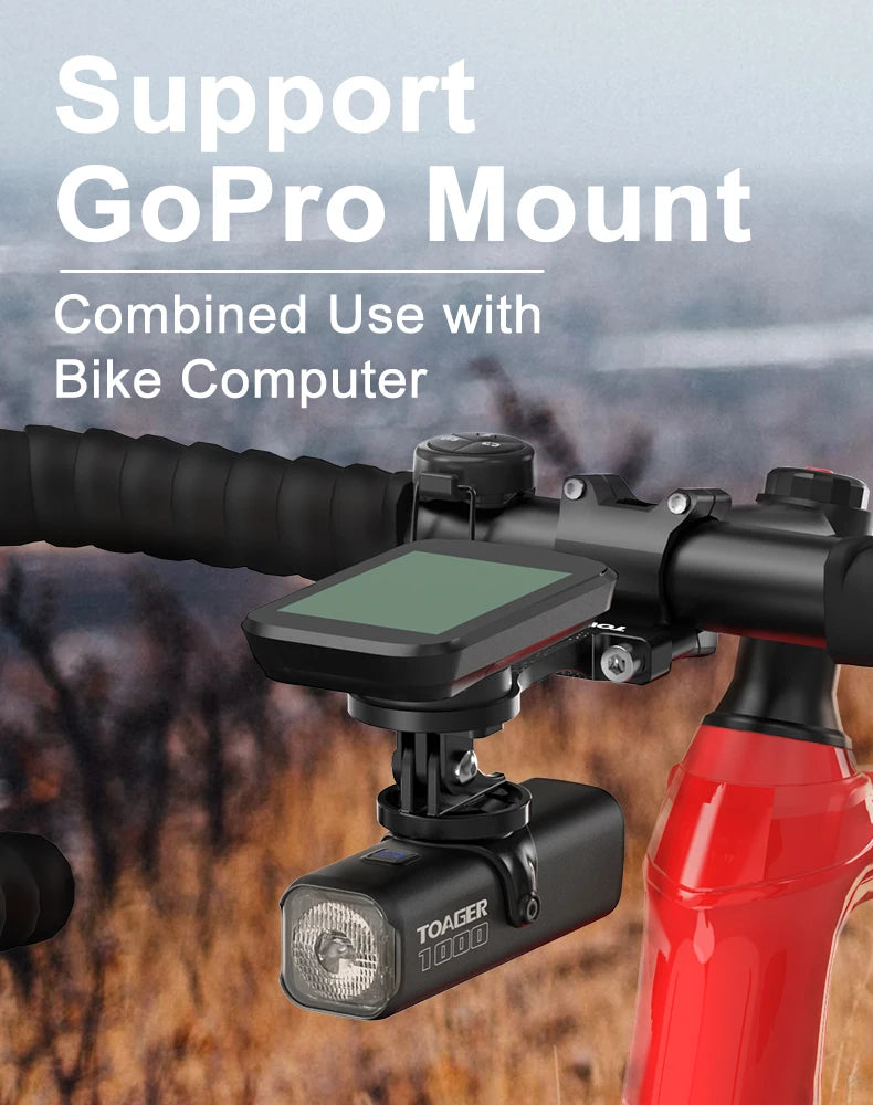 1000LM Bike Light Front Lamp Type C Rechargeable LED 21700 4500mAh Bicycle Light IPX6 Bicycle headlights Bike Accessories