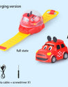 Children's Watch Remote Control Car Electric Alloy Mini Watch Car Parent Child Interaction 2.4G Remote Control Racing Toy Gift