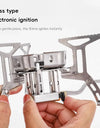 Camping Gas Stove 5800w 3 Head Gas Burner Tourist Strong Fire Furnace Climbing Hiking Equipment Picnic Kitchen Cookware