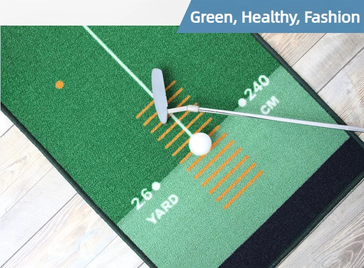 50X300CM Golf Putting Green Mat Indoor Equipment For Home Office Mini Training Practice Durable Hitting Garden Aid For Outdoor