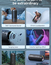 40W High-power Bluetooth Speaker 3D Stereo Bass Bluetooth Speaker Portable IPX5 Waterproof Suitable TWS Boom Box