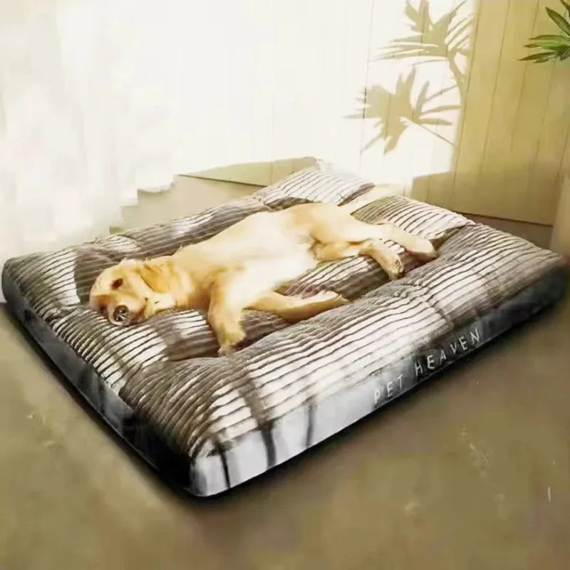 Corduroy Winter Pet Bed Sofa for Dogs and Cats