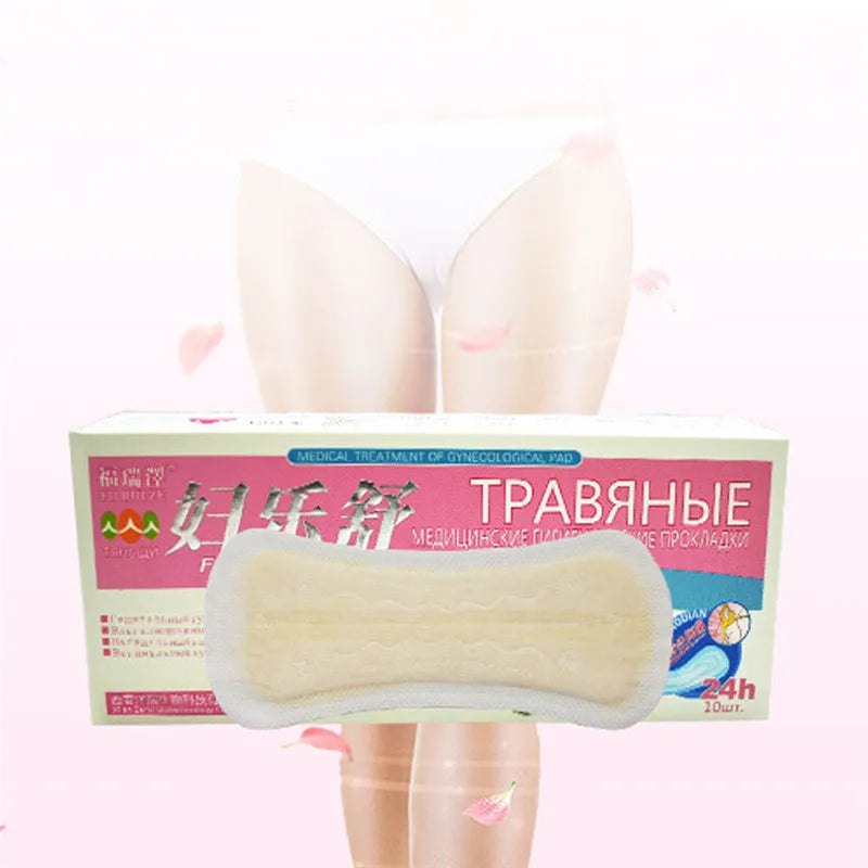 5/10pcs Medicine Pad Swabs feminine hygiene medicated pads gynecological cure care pad Strip relieving itching health care