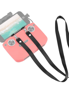 Nylon Dual-Hook Anti-lost Anti-fall Neck Strap Lanyard for DJI Mini 3 / 3 Pro / Mavic 3 / Air 2 / 2S Remote Control