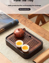 Tea Tray Household Small Dry Brewing And Draining Tea Set Office Tea Table Bamboo Tray Drainage Tea Tray Storage Tray