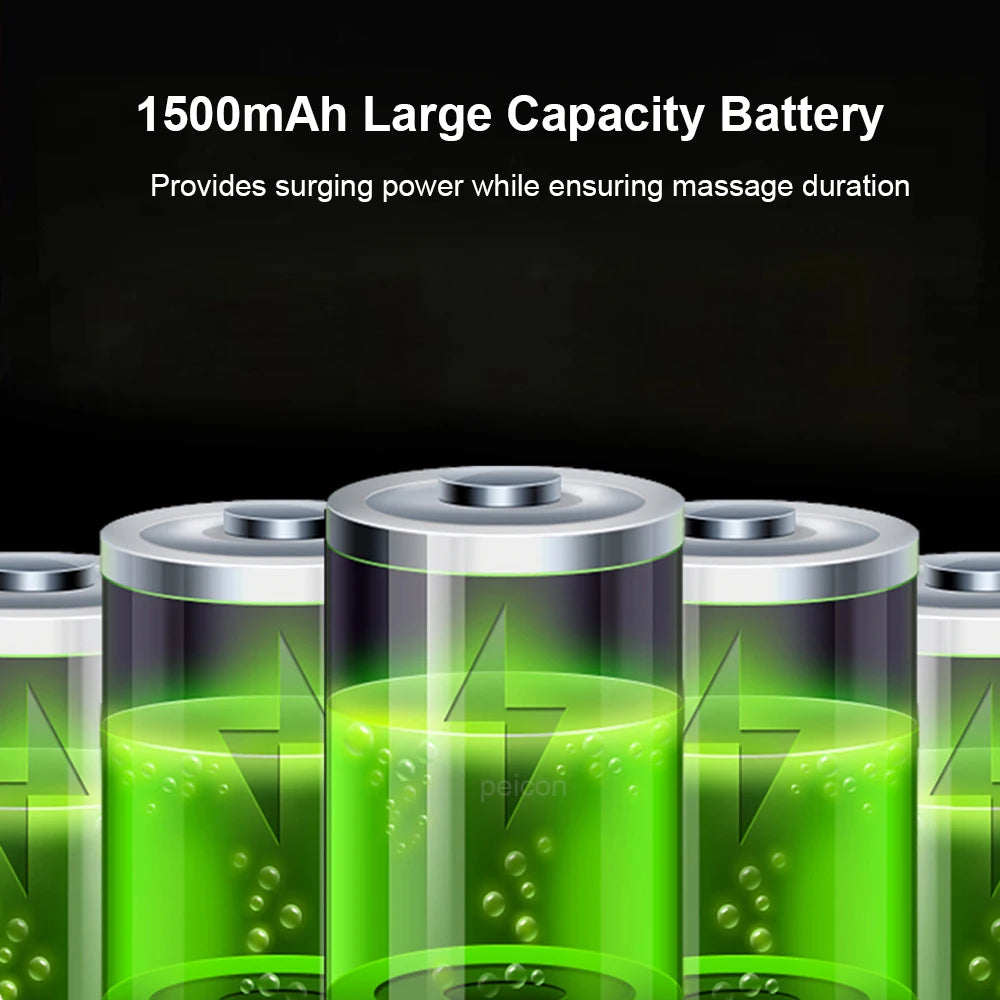 Fascia  Six Heads Massage  Muscle Relaxation Electric Massager Relief Vibrating Neck Fascia  Massage Instrument