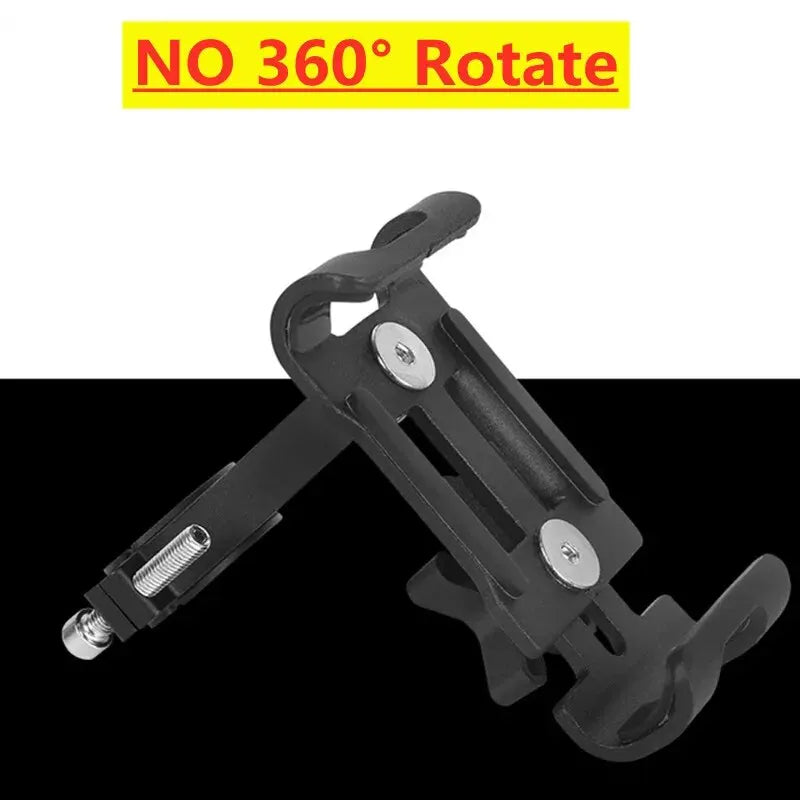 Metal Motorcycle Phone Holder Aluminum Alloy Anti-slip Bracket Clip Universal Bicycle Stand Support for All Smartphones