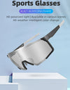 Bicycle Glasses Polarized Photochromic Lens Bike Eyewear Sunglasses UV Sun Protection Sports MTB Road Cycling Goggles