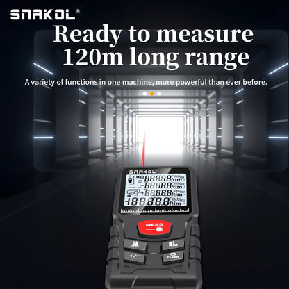 Laser Distance 50M/100M/120M Laser Rangefinder Profesional Distance Meter Laser Range Finder Building Ruler Test Tool