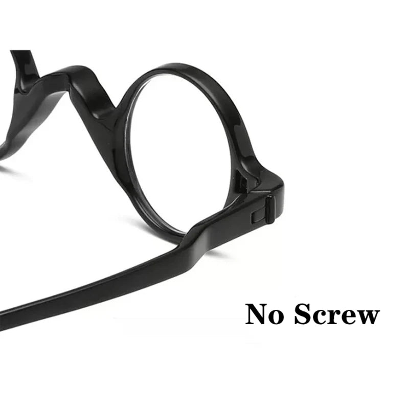 Retro TR90 Reading Glasses with Tiny Round Frame for Men and Women