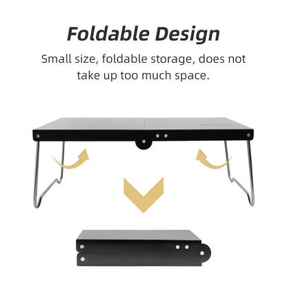 Folding Table Outdoor Camping Ultralight Tables Hiking Aluminum Table Picnic Portable Mini Coffee Small Teatable BBQ