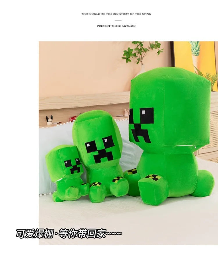 Pixel Art Character Plush Stuffed Doll Toy