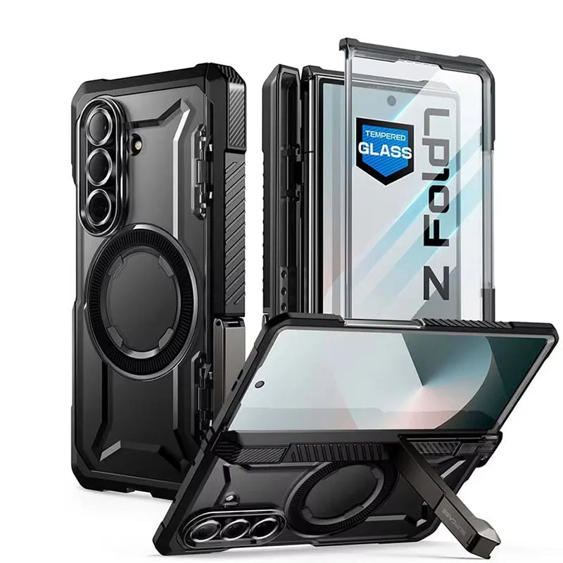 For Samsung Galaxy Z Fold 7 Case UB Grip Anti-Scratch Heavy Duty Rugged  Phone Case with Screen Protector