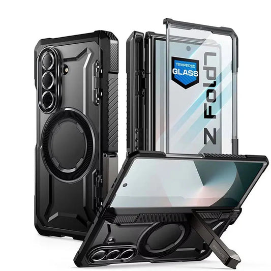 For Samsung Galaxy Z Fold 7 Case UB Grip Anti-Scratch Heavy Duty Rugged Phone Case with Screen Protector