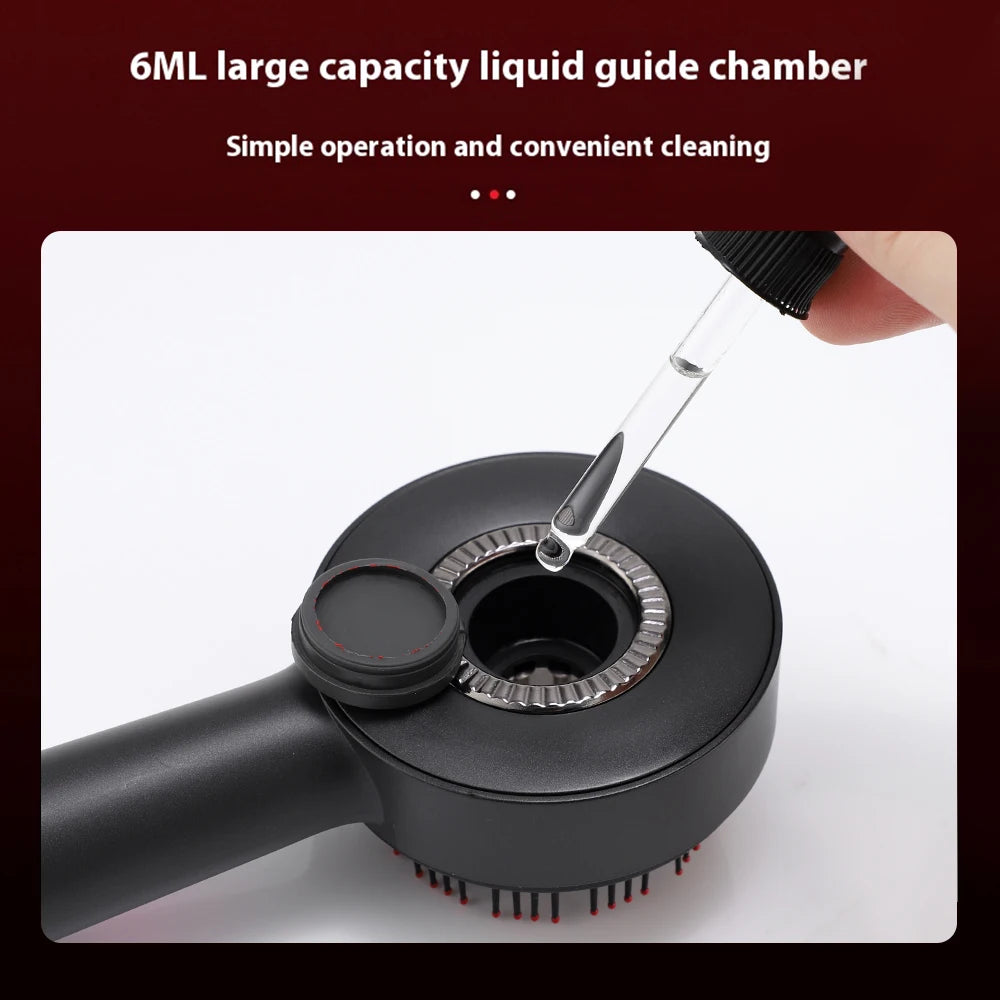 3 Modes Electric Massage Comb Portable Red Light Laser Comb for Hair Follicle Hair Follicles On The Head Essence Oil Applicator