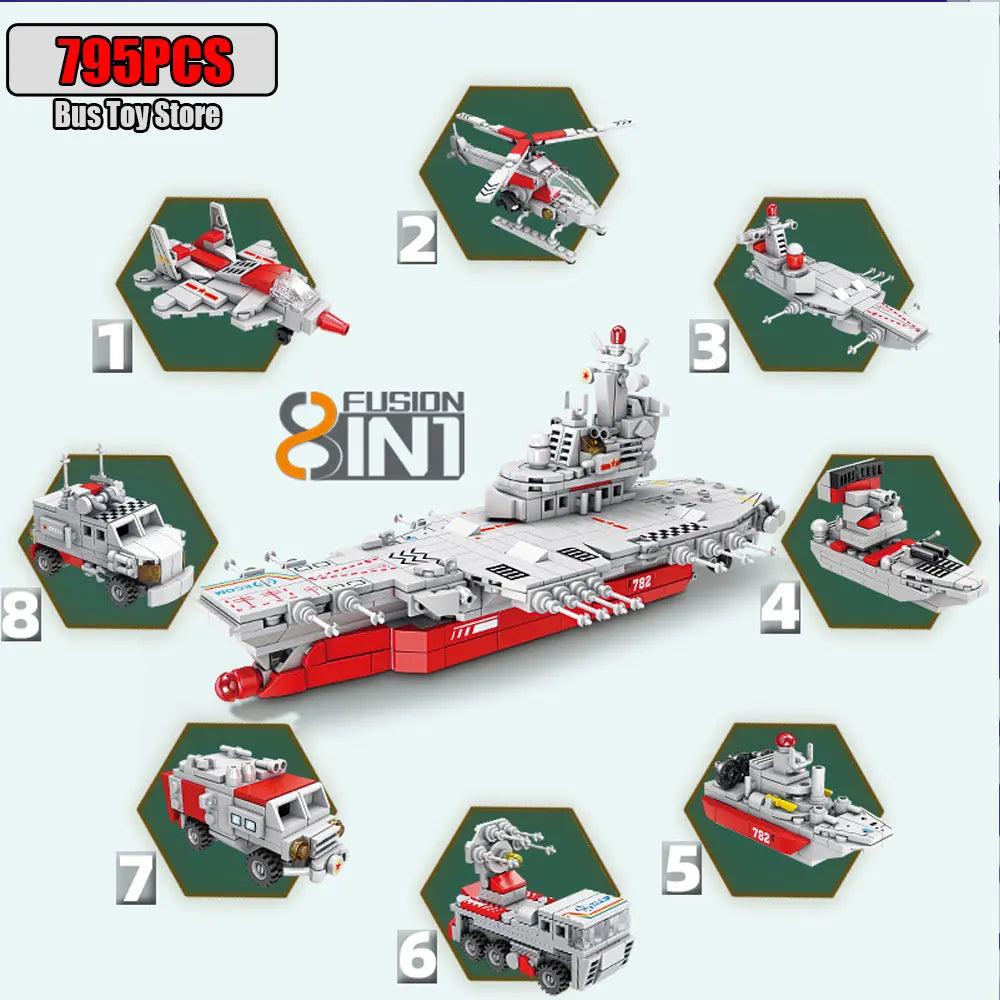 BMPT Terminator Tank KV-2 T-34 Tiger I WW2 Military Classic Model Building Blocks Bricks Boy  Toys for Christmas Gifts