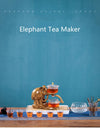 Heat-resistant Glass Teapot With Base Creative Tea Set Elephant Shape Automatic Tea Set Pu'er Oolong Teapot And Cup Set