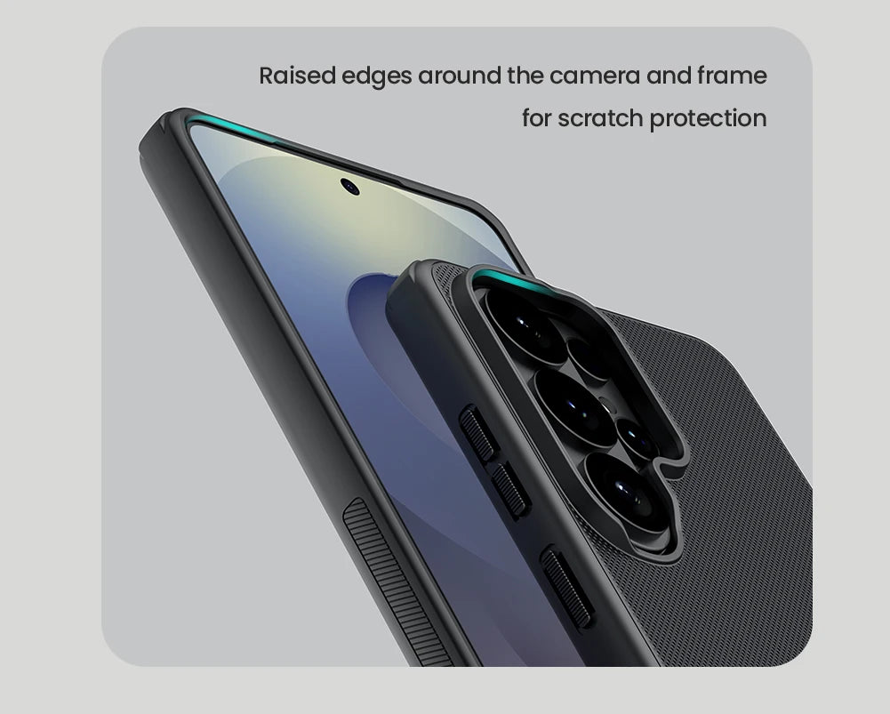 Magnetic Frosted Shield Pro Case for Samsung Galaxy S26 Ultra / S26 Plus – PC + TPU Shockproof Anti-Scratch Phone Cover